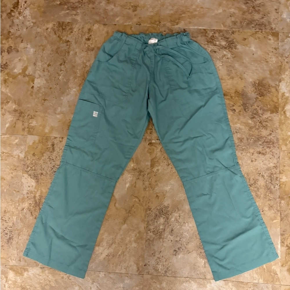 Butter-Soft Teal Scrub pants